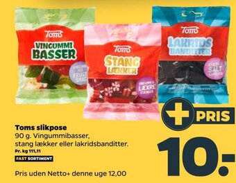 Netto Toms slikpose tilbud