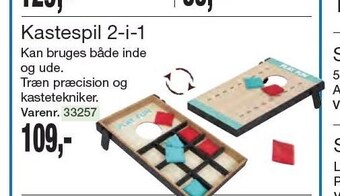 Harald Nyborg Kastespil 2-i-1 tilbud
