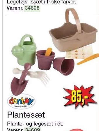 Harald Nyborg Dantoy plantesæt tilbud