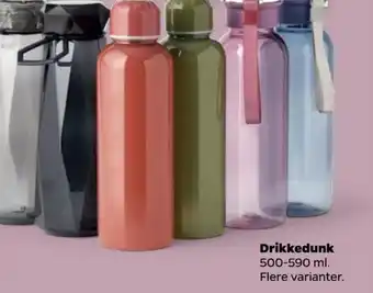 Netto Drikkedunk 500-590 ml. Flere varianter. tilbud