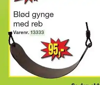 Harald Nyborg Blød gynge med reb tilbud