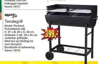 Baker grill tøndegrill
