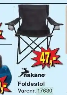 Harald Nyborg Nakano foldestol tilbud
