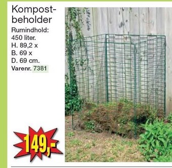 Harald Nyborg Kompostbeholder tilbud