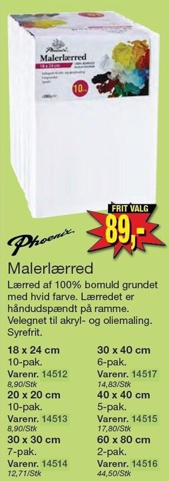 Harald Nyborg Malerlærred tilbud