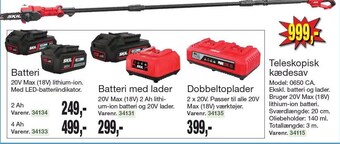 Harald Nyborg Teleskopisk kædesav tilbud