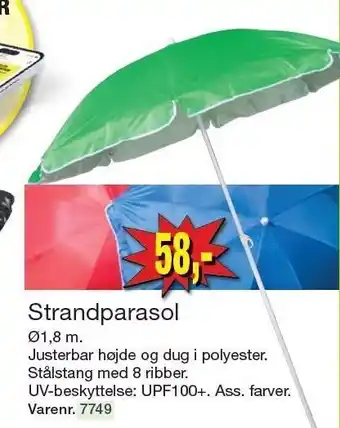 Harald Nyborg Standparasol tilbud