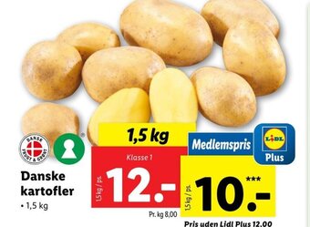 Lidl Danske kartofler tilbud