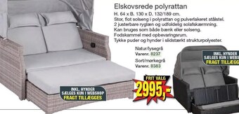 Harald Nyborg Elskovsrede polyrattan tilbud