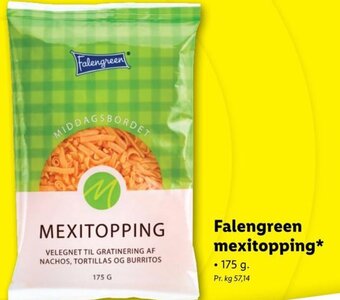 Lidl Falengreen mexitopping* tilbud