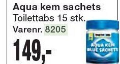 Harald Nyborg Aqua kem sachets tilbud