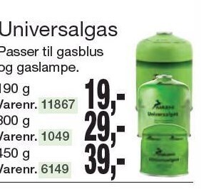 Harald Nyborg Universalgas tilbud
