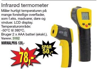 Infrarød termometer