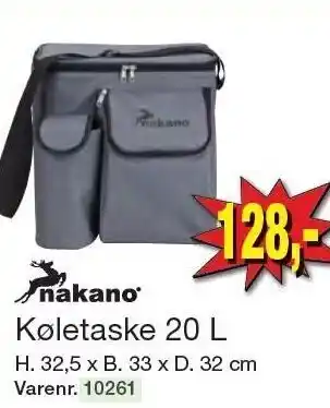 Harald Nyborg Nakano køletaske 20 l tilbud