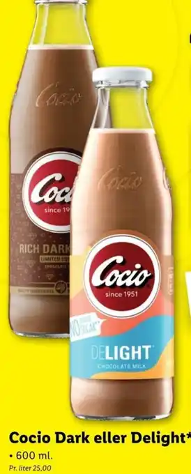 Lidl Cocio Dark eller Delight* tilbud