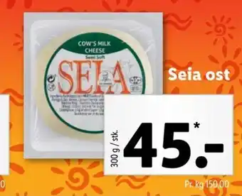 Lidl Seia Ost tilbud