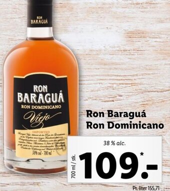 Lidl Ron Baraguá Ron Dominicano tilbud