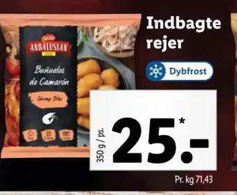 Lidl Indbagte rejer tilbud