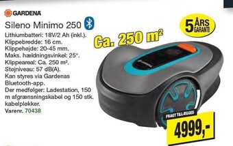 Harald Nyborg Gardena sileno minimo 250 tilbud