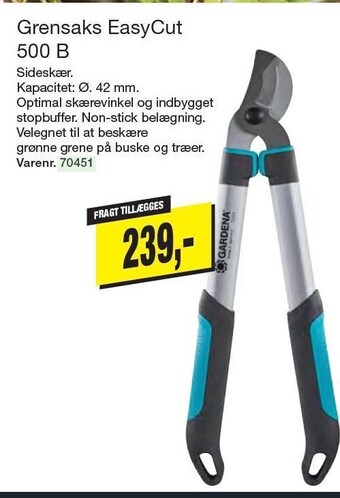 Harald Nyborg Grensaks easycut 500 b tilbud