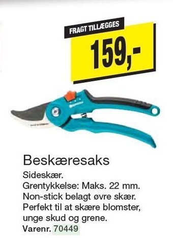 Harald Nyborg Beskæresaks tilbud