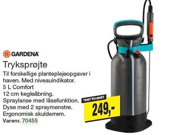 Harald Nyborg Gardena tryksprøjte tilbud