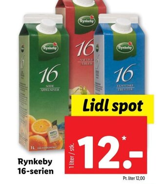 Lidl Rynkeby 16-serien tilbud