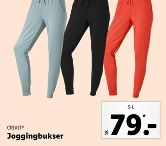 Lidl CRIVIT® Joggingbukser tilbud