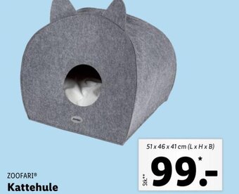Lidl ZOOFARIⓇ Kattehule tilbud