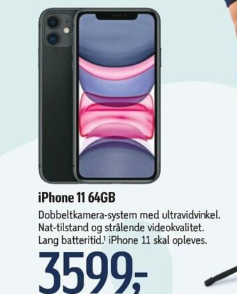 Føtex iPhone 11 64GB tilbud