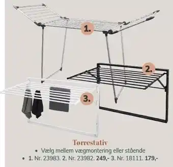 Daells Bolighus Tørrestativ flere varianter tilbud