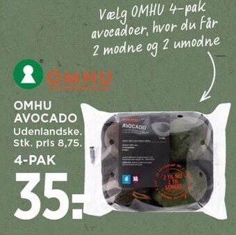 MENY Omhu avocado tilbud