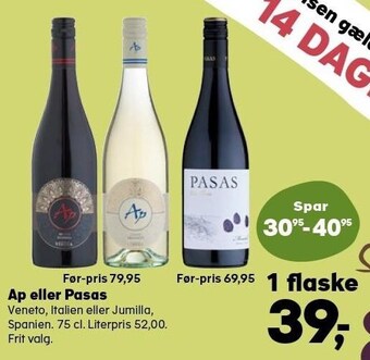 Kvickly Ap eller pasas tilbud