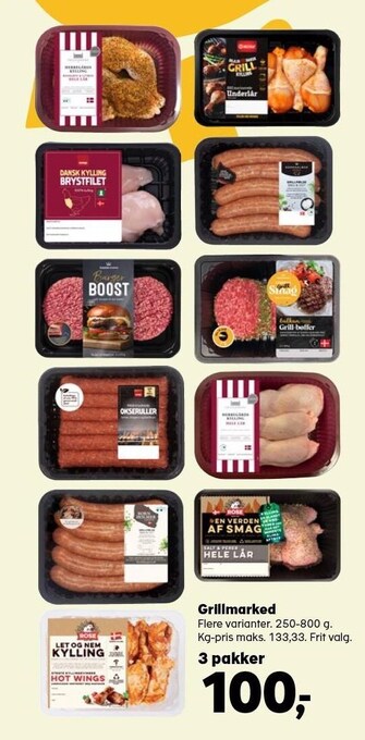 Kvickly Grillmarked tilbud