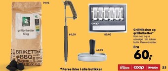 Kvickly Grilltilbehør og grillbriketter tilbud