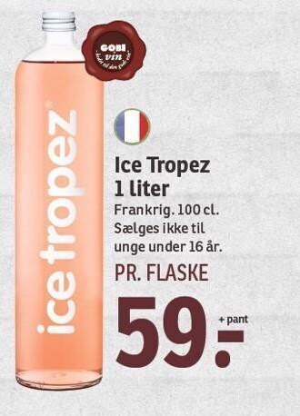 SPAR Ice tropez tilbud