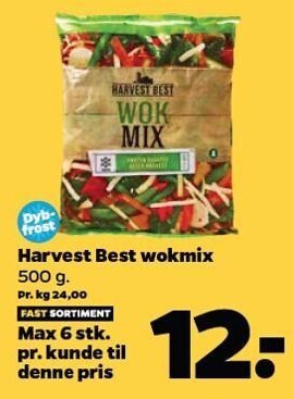 Netto Harvest best wokmix tilbud