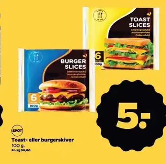 Netto Toast- el. burgerskiver tilbud