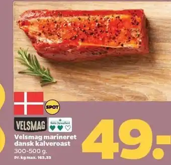 Netto Velsmag marineret dansk kalveroast tilbud