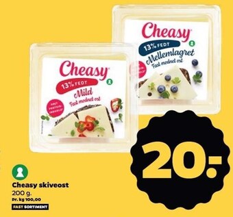 Netto Cheasy skiveost tilbud