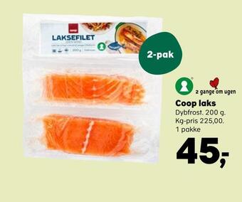 SuperBrugsen Coop laks tilbud