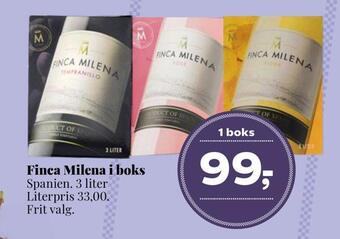Finca milena i boks