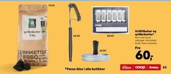 Grilltilbehør og grillbriketter