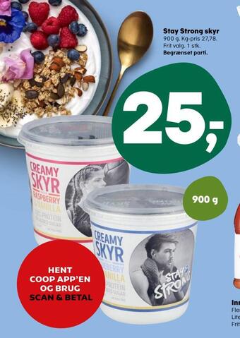 SuperBrugsen Stay strong skyr tilbud
