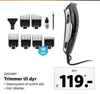 Lidl Trimmer til dyr tilbud