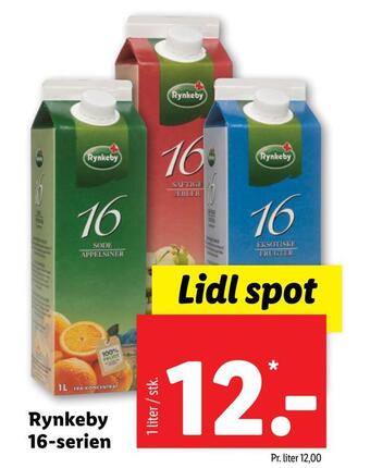 Lidl Rynkeby 16-serien tilbud
