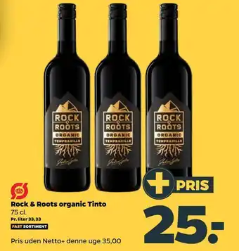 Netto Rock & roots organic tinto tilbud