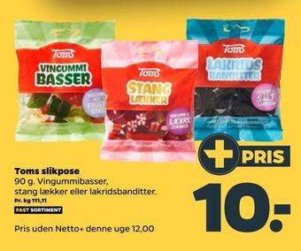 Netto Toms slikpose tilbud
