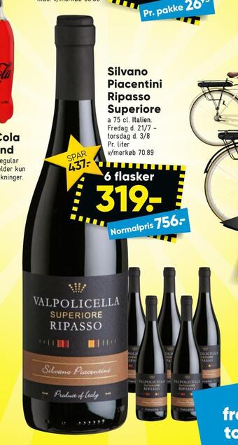 Bilka Silvano piacentini ripasso superiore tilbud
