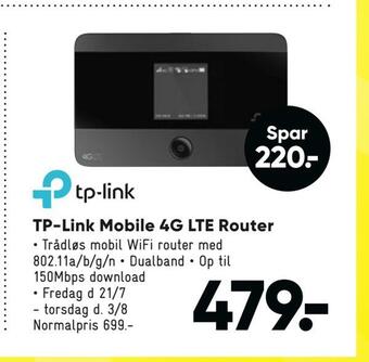 Bilka Tp-link mobile 4g lte router tilbud